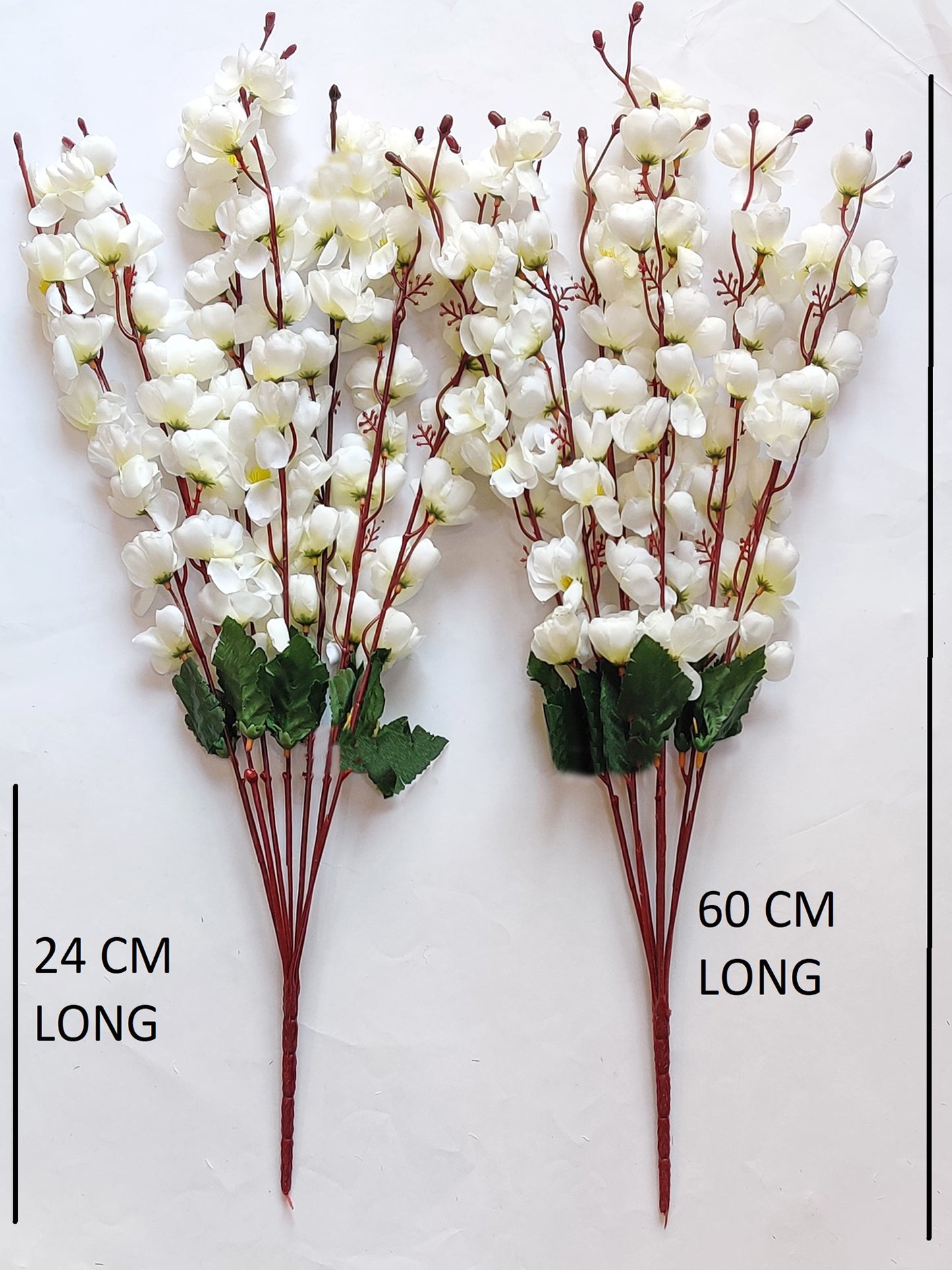 ARTSY Artificial flowers for home decoration, Without vase, pack of 2 pieces