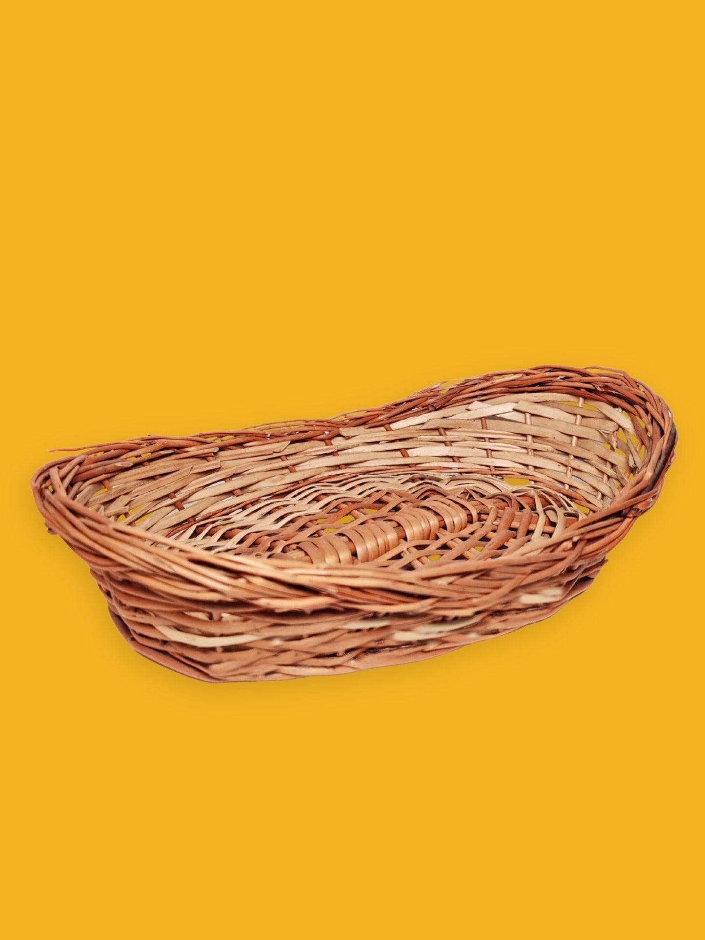 ARTSY® Versatile Cane Basket: Perfect for Storage and Serving, Pack of 1 piece, brown