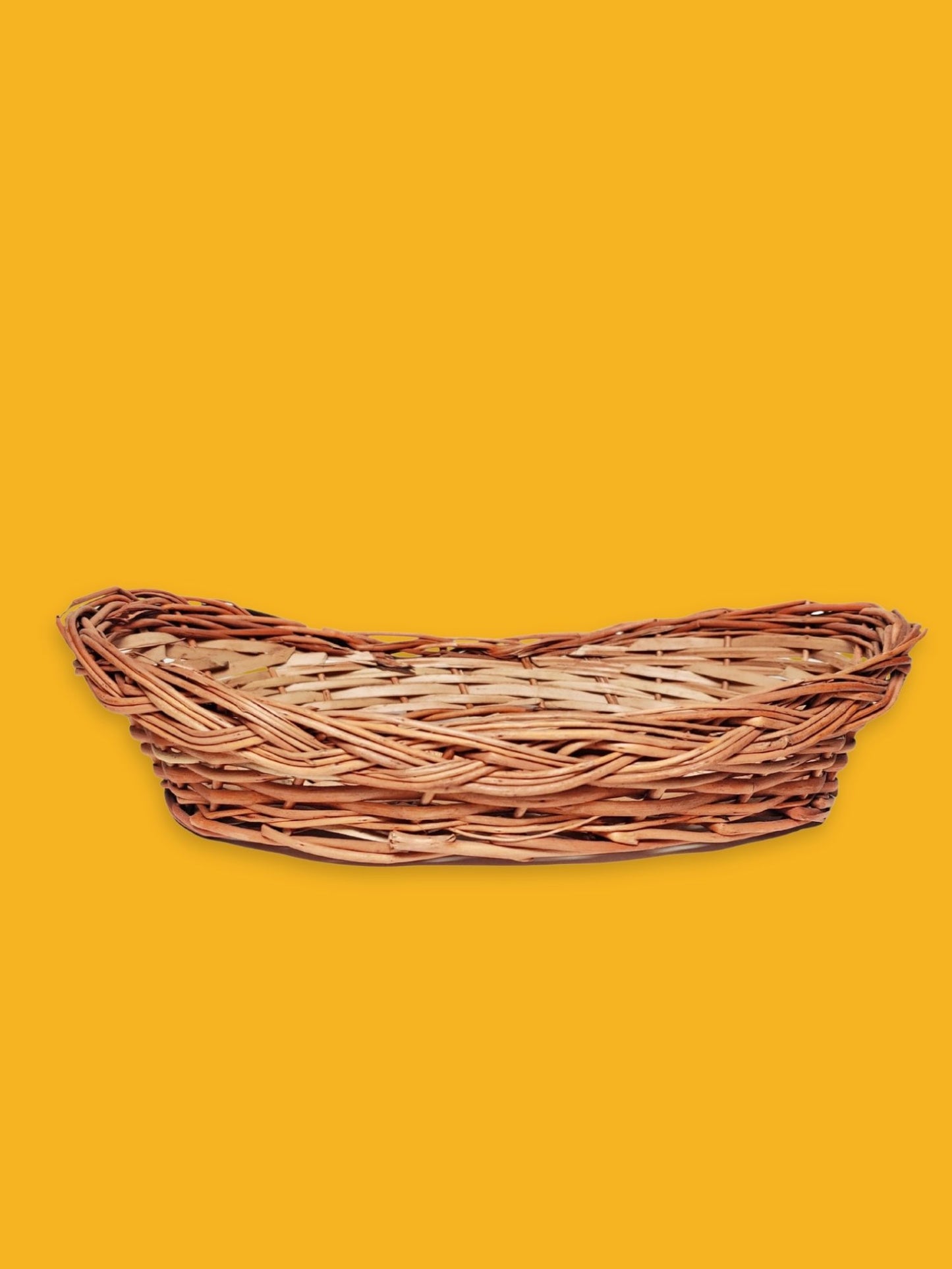 ARTSY® Versatile Cane Basket: Perfect for Storage and Serving, Pack of 1 piece, brown