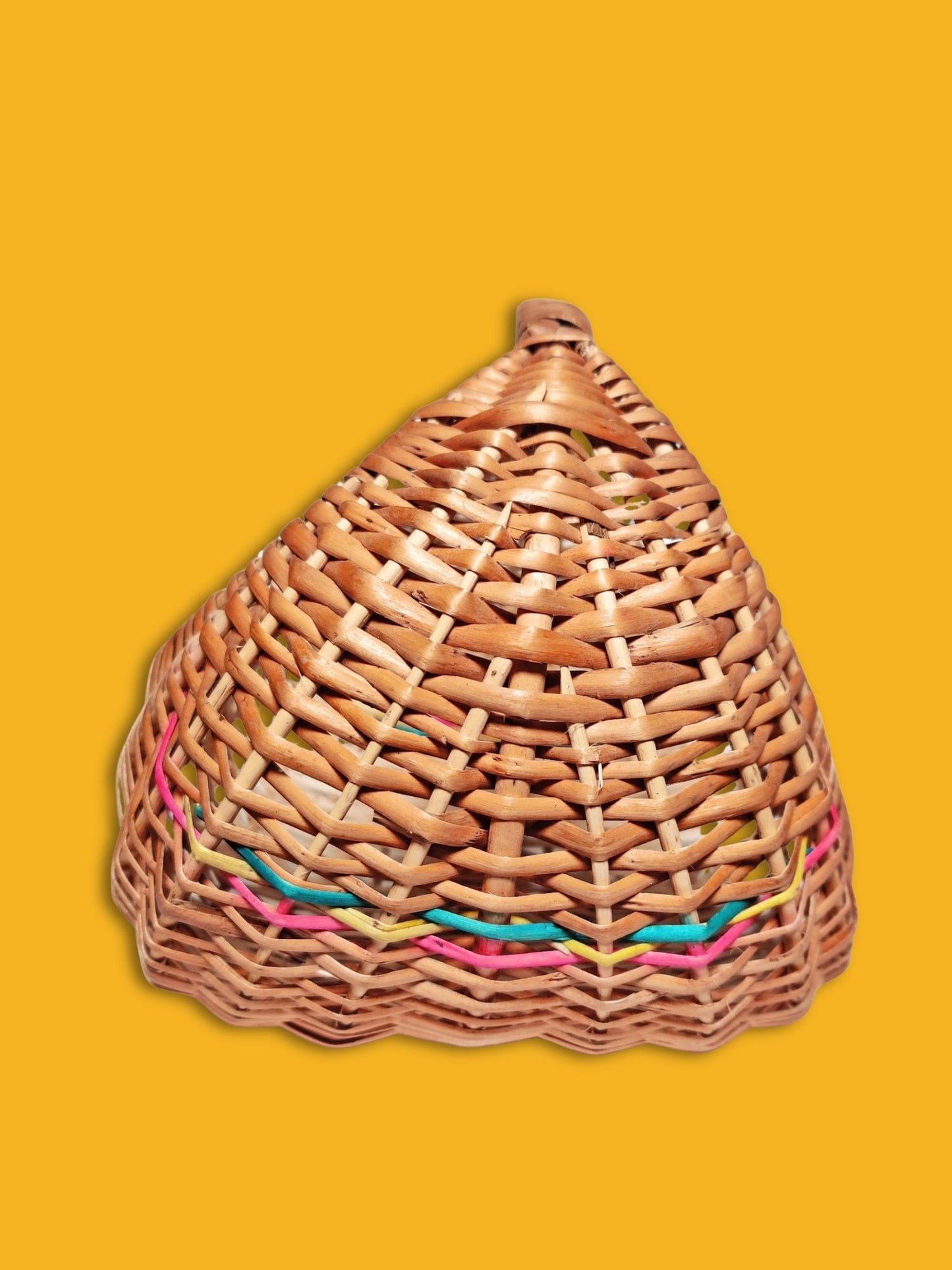 Cane Elegance: Multipurpose Basket for Stylish Storage, Organization, travel, gifting, packaging and many more | 17 X 20 X 15 CM