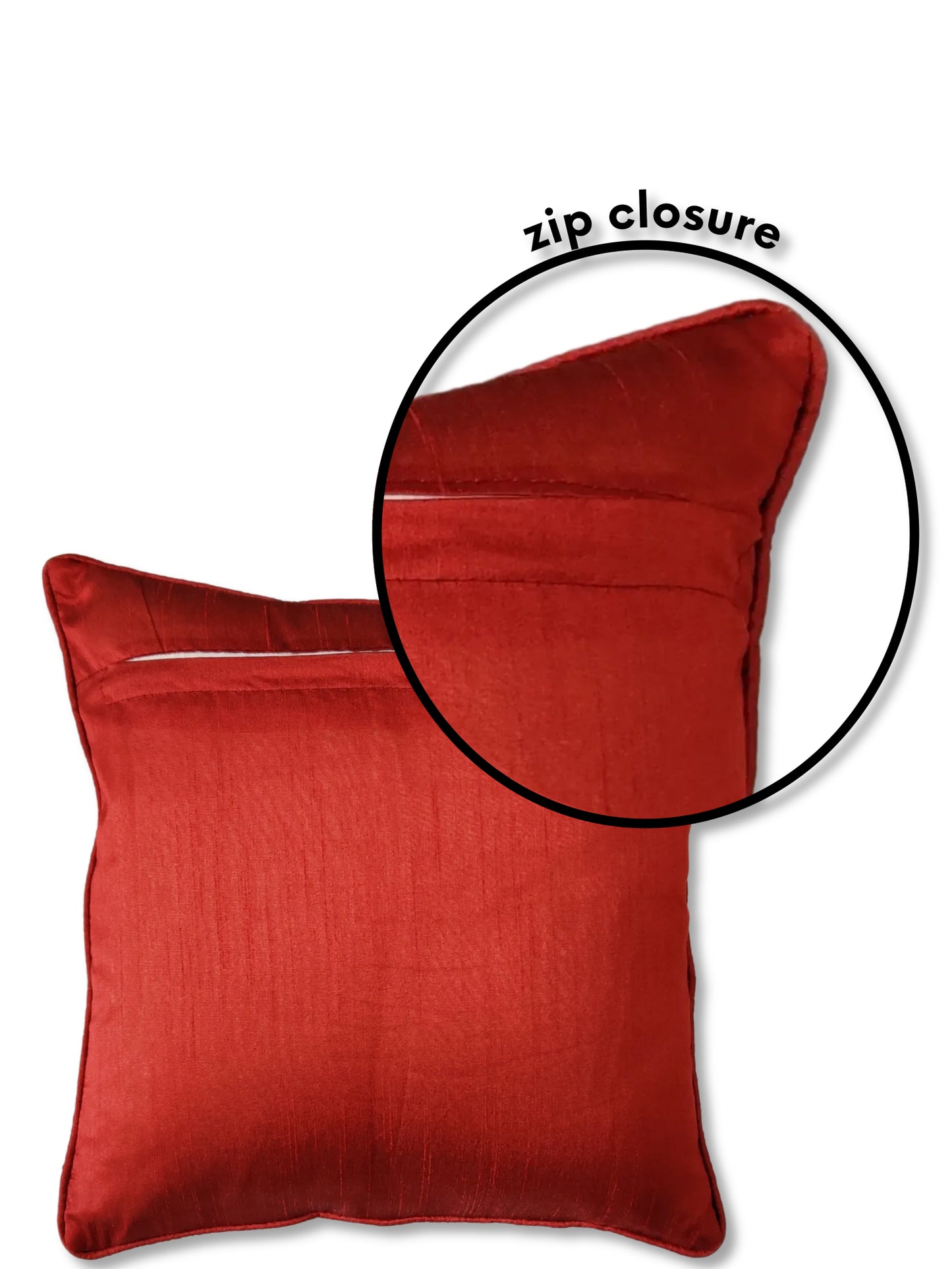 Premium Velvet Cushion Covers: Softness and Style Combined, Pack of 5 Pieces, Maroon, 16 X 16 Inches