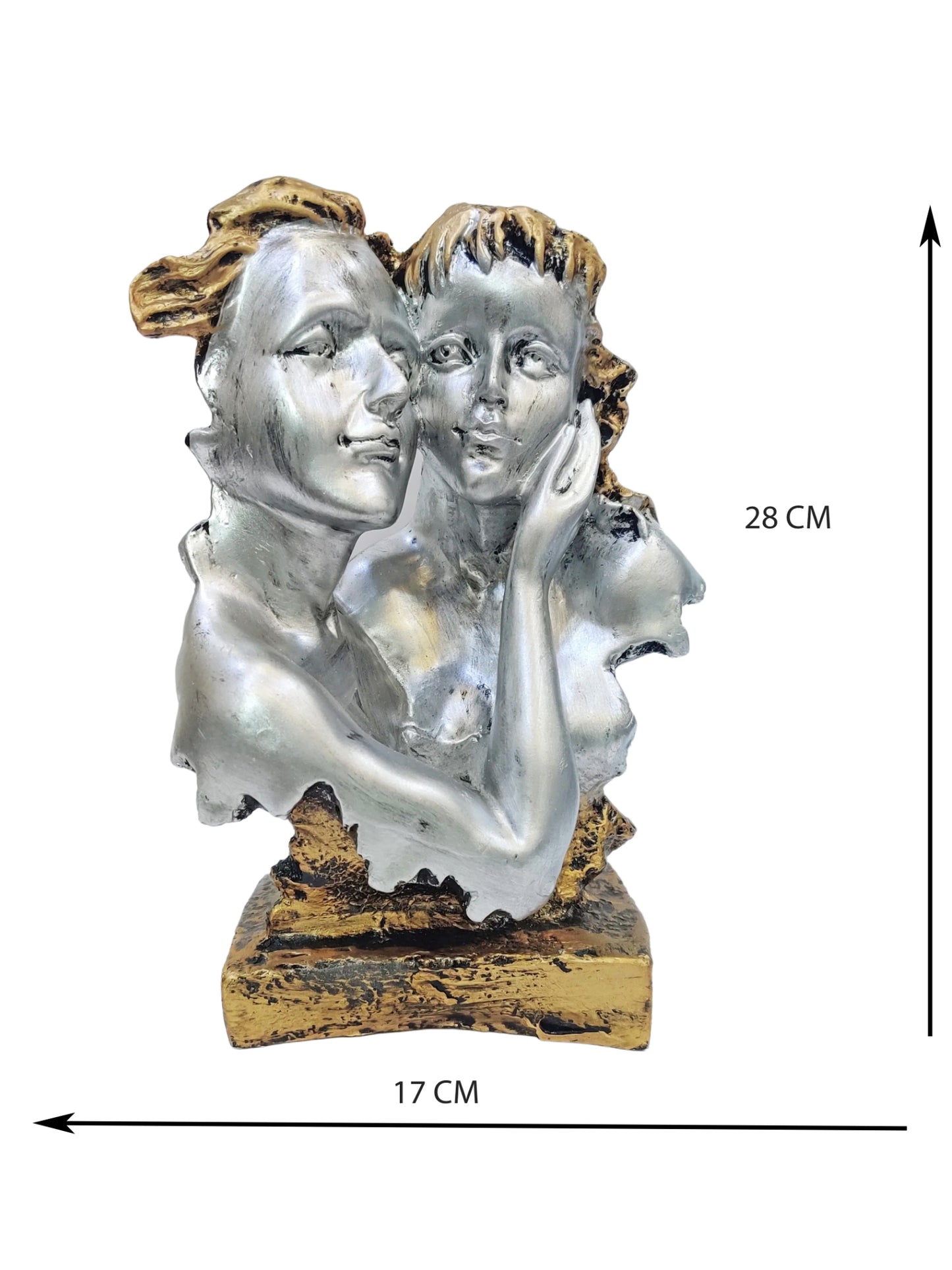 ARTSY® Forever United Couple Idol Showpiece: A Symbol of Eternal Love and Togetherness