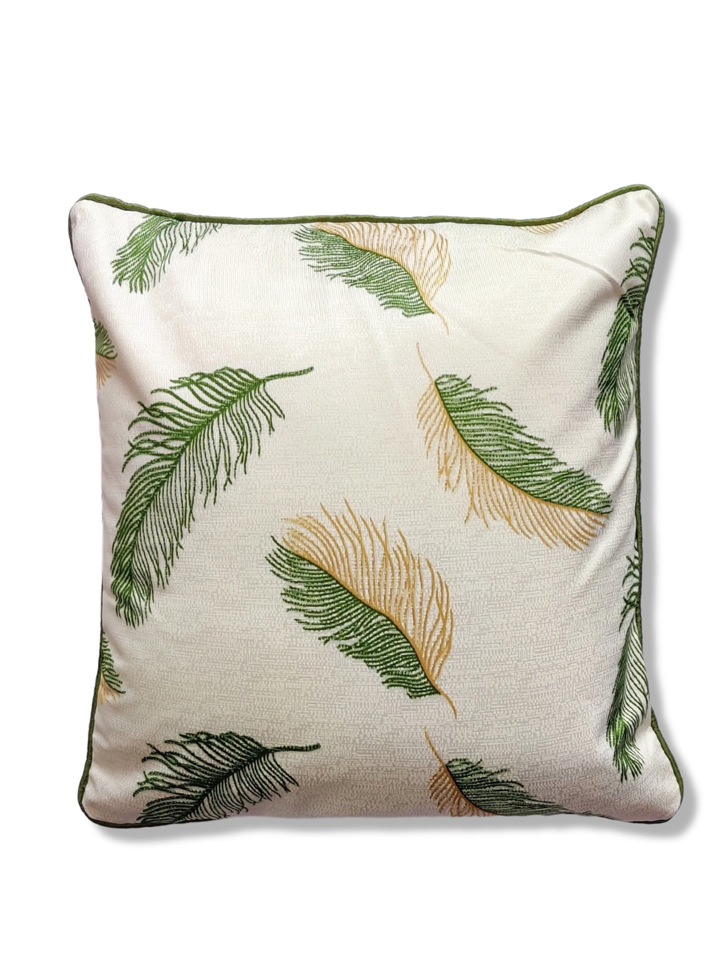ARTSY® Green and White Cushion Cover Set - Pack of 5