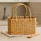 ARTSY Natural Handwoven Wicker Storage & Hamper Basket