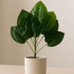ARTSY Artificial Leaf Bunch for Home Decor | Realistic Greenery Plant for Vase, Office & Wedding Decoration (Pack of 1)
