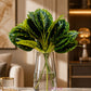 ARTSY Realistic Artificial Leaf Bunch for Vase, Living Room & Home Decor (Pack of 1)