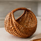 ARTSY Rustic Handwoven Wicker Decorative Storage Basket, Pack of 1, 6 inches in size