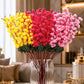 Artificial Blossom Flower Bunch Set of 3 for Home Decor | Premium Decorative Artificial Flowers