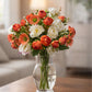 ARTSY Artificial Flower Bunch Pack of 2 | Realistic Faux Flowers for Home Decoration, Living Room, Office, Wedding & Vase Arrangements
