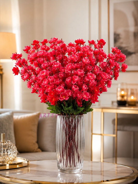 Premium Artificial Blossom Floral Bunch for Home Décor (Pack of 2)