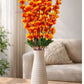 Artificial Orange Blossom Flower Stems for Home Decor | Premium Decorative Floral Arrangement