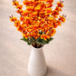 Artificial Orange Blossom Flower Stems for Home Decor | Premium Decorative Floral Arrangement