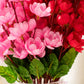 Artificial Flowers Cherry Blossom Flower Bunch | Without Vase Pack of 2