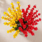 Premium Artificial Blossom Flower Stems for Home Decor (Pack of 2)