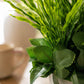 ARTSY Artificial Decorative Green Plant with Pot | Indoor Home Décor | 1 Pc
