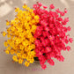Designer Artificial Floral Bouquet – Luxury Decorative Blossom Arrangement for Living Room, Pack of 2