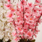 Artificial Cherry Blossom Flower Pot – Premium Luxury Home Décor Table Accent, Pack of 2 Pieces
