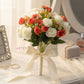 ARTSY Artificial Flower Bunch Pack of 2 | Realistic Faux Flowers for Home Decoration, Living Room, Office, Wedding & Vase Arrangements