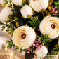 ARTSY Artificial Peony Flower Bunch – Pack of 2, Realistic Faux Flowers for Home Décor & Gifting