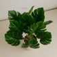 ARTSY Artificial Monstera Leaf Bunch | Realistic Tropical Artificial Plant for Home & Office Decor
