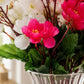 Decorative Artificial Cherry Blossom Flower Bunches – Pack of 2
