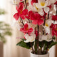 Artsy Luxury Artificial Blossom Flower Stem | Premium 55 CM Floral Decor for Home & Vase Styling