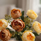 ARTSY Artificial Ranunculus Flower Bunch – Realistic Faux Flowers for Home Décor, Wedding, Table & Floral Arrangements