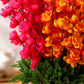 Artificial Decorative Flower Bunch for Vase Styling | Premium Floral Home Accent, Pack of 2