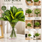 ARTSY Artificial Plant Bunch for Home Decor | Realistic Faux Leaves Arrangement for Living Room, Office & Table Decoration