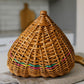 ARTSY Handmade Wicker Style Basket – Premium Decorative Storage Basket for Home & Table Décor
