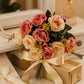 Artificial Rose Flower Bunch for Home Décor & Gifting | Babypink | Pack of 1