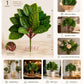 ARTSY Artificial Tropical Calathea Leaf Bunch – Decorative Faux Green Plant for Home & Office