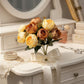 ARTSY Artificial Ranunculus Flower Bunch – Realistic Faux Flowers for Home Décor, Wedding, Table & Floral Arrangements