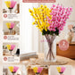 Artificial Cherry Blossom Flower Bunch – Pack of 2 | Decorative Faux Flowers for Home, Office & Gifting