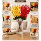 Premium Artificial Blossom Flower Stems for Home Decor (Pack of 2)