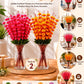Artificial Decorative Flower Bunch for Vase Styling | Premium Floral Home Accent, Pack of 2