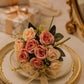 Artificial Rose Flower Bunch (Pack of 2) – Silk Faux Roses for Home, Wedding & Table Décor, Pink