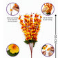 Artificial Orange Blossom Flower Stems for Home Decor | Premium Decorative Floral Arrangement