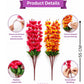 Artificial Decorative Flower Bunch for Vase Styling | Premium Floral Home Accent, Pack of 2