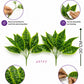 ARTSY Artificial Indoor Greenery Plant Bunch for Home Decor (Pack of 2)