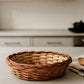 ARTSY Rustic Handwoven Wicker Basket for Storage, Serving & Home Decor