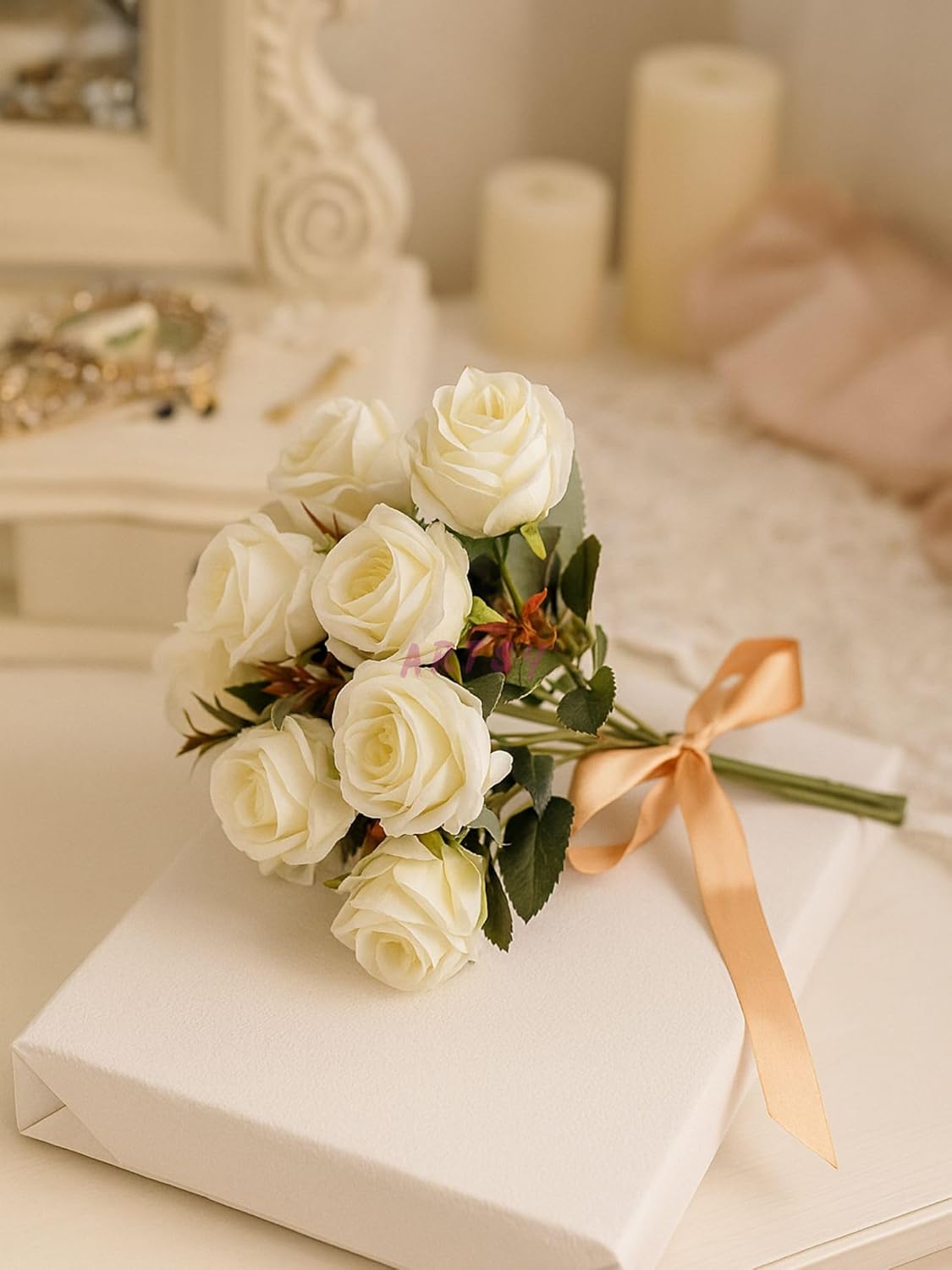 Artificial Rose Flowers Bunch