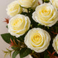 Artificial Rose Flowers Bunch