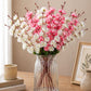 Premium Pink & White Artificial Flower Bunch for Home & Table Decoration, Pack of 2 Pieces