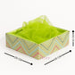 ARTSY Elegant Handcrafted Mesh Food Cover Basket for Serving & Festive Gifting