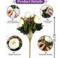 Artificial Ranunculus Flower Bunch - White | ARTSY