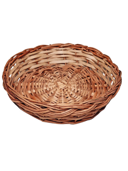 ARTSY® Natural Cane Woven Decorative Plate: Handcrafted Elegance for Your Home, Pack of 1 Piece