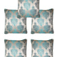 ARTSY® Blue and White Cushion Cover Set - Pack of 5: Refreshing Home Accent for Every Room