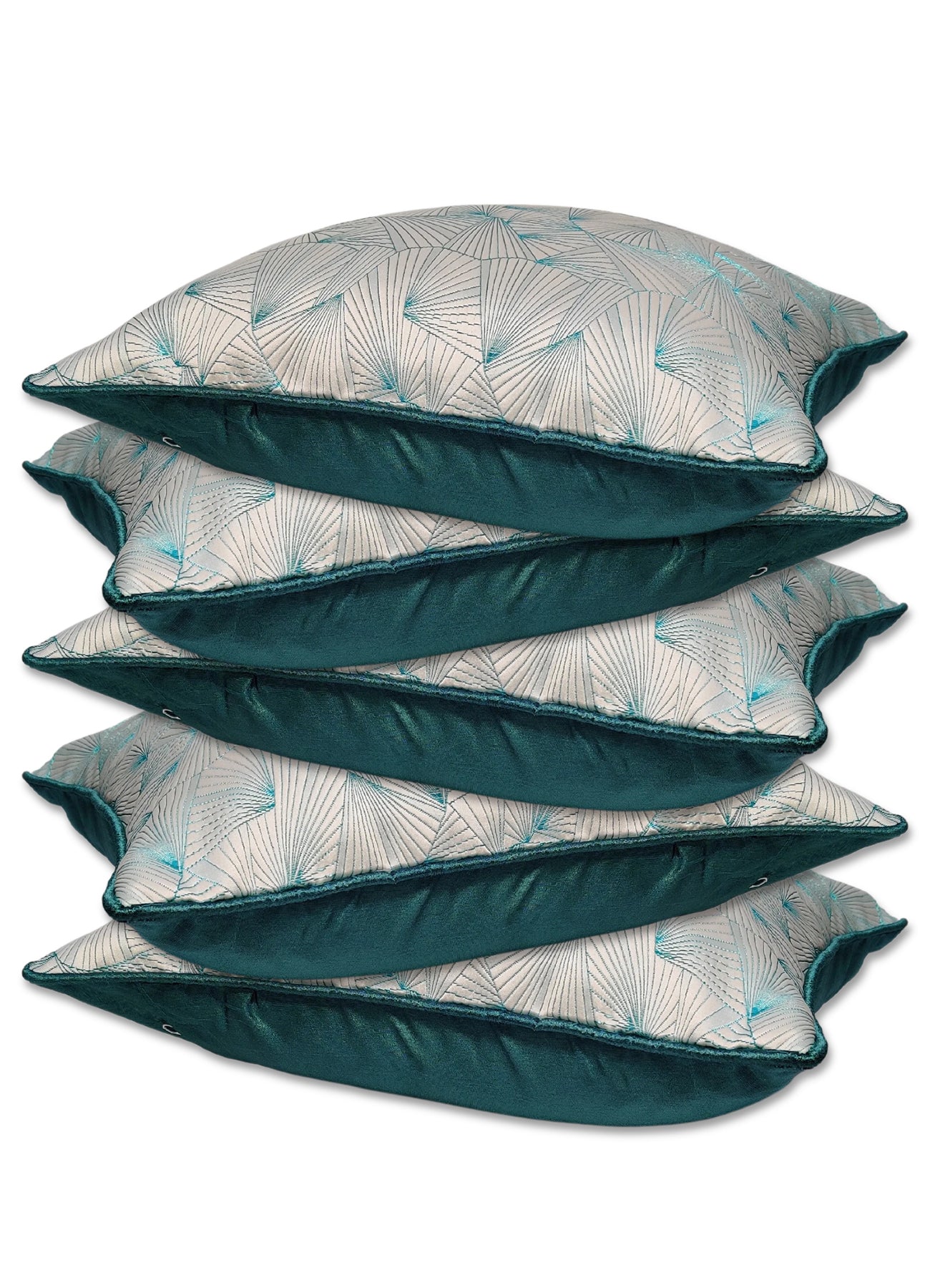 ARTSY® Blue & White Cushion Cover Set - Pack of 5: Coastal-Inspired Home Decor Accent