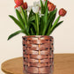 ARTSY® Handmade Wooden Pot: Versatile Storage and Flower Decoration Solution